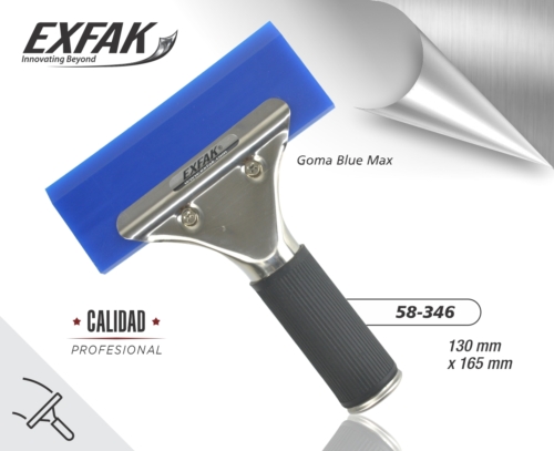 Escurridor inox para limpieza de vidrio.  58-346