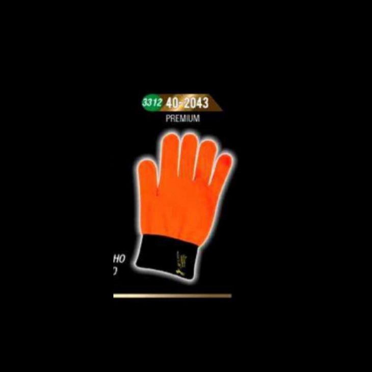 GUANTE  PREMIUM NARANJA  TAM UNICO 40-2043