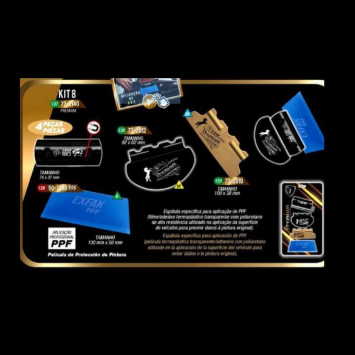 KIT SQUEGEE PROFESIONAL N°08 - 77-2140