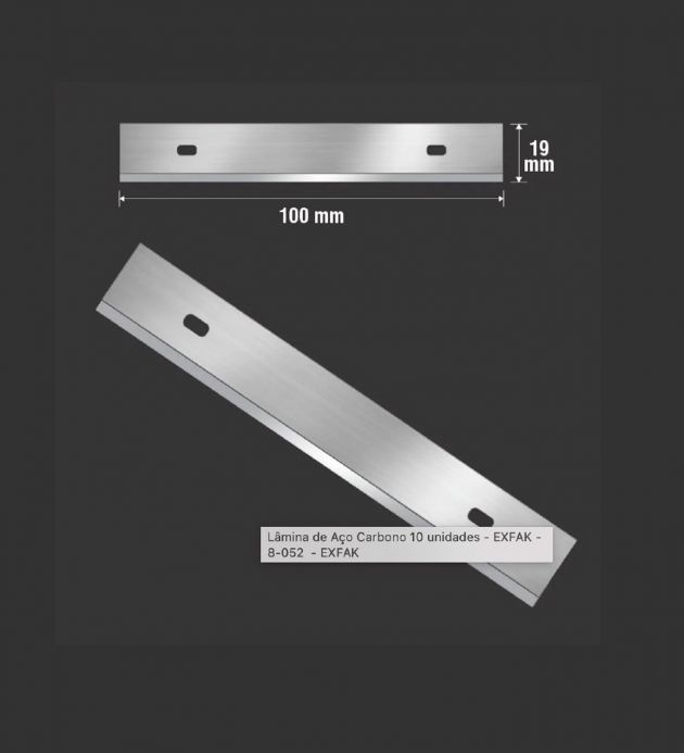 LAMINA PARA RASPAR VIDRIO CARBONO 8-052
