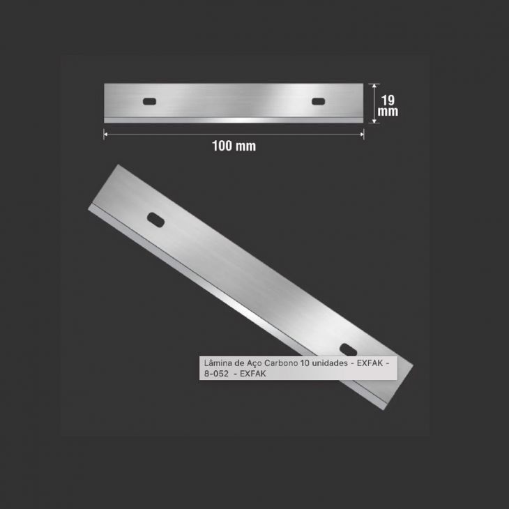 LAMINA PARA RASPAR VIDRIO CARBONO 8-052