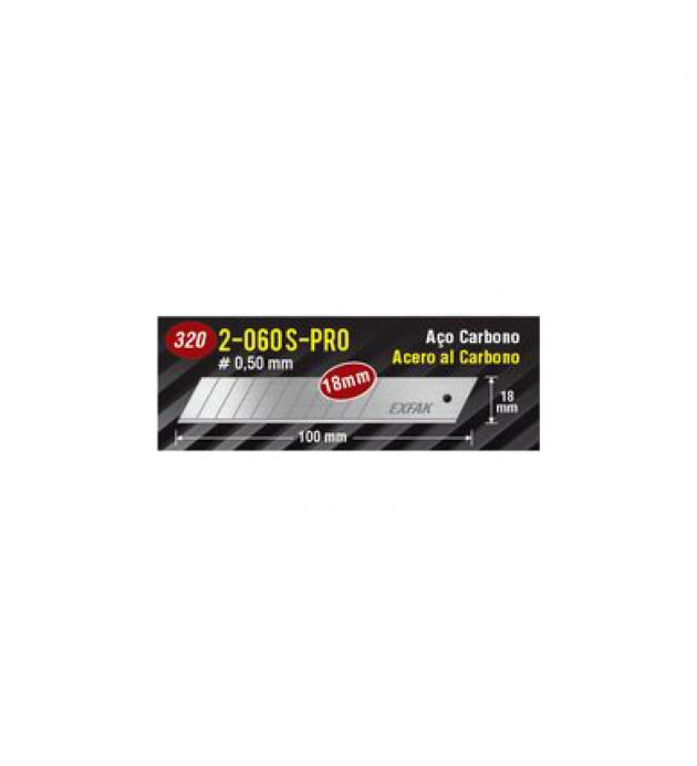 LAMINA PARA CUTTER ACO CARBONO PROFISSIONAL 2-060 S-PRO 18mm